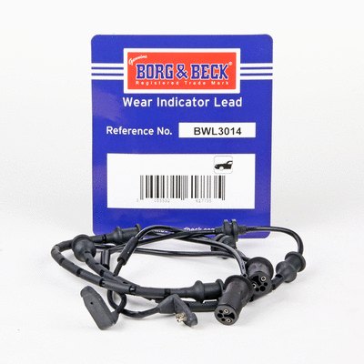 Warning Contact, brake pad wear