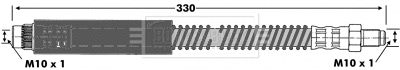 Brake Hose (BBH6830)