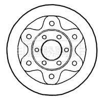 Brake Disc (BBD5898S)