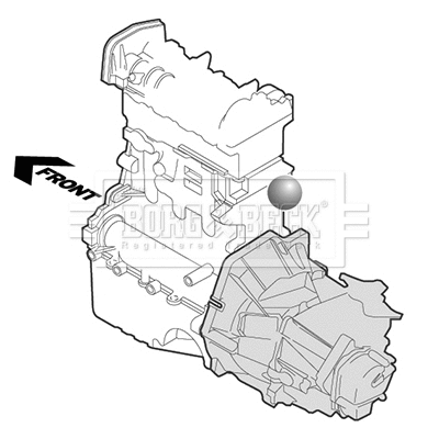 Mounting, engine