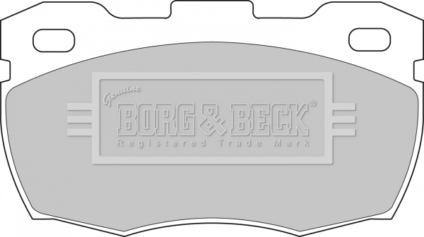 Brake Pad Set, disc brake (BBP1571)