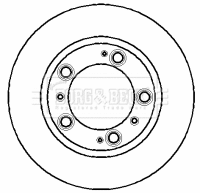 Brake Disc (BBD4205)