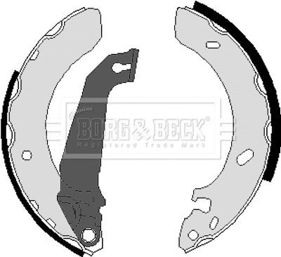 Brake Shoe Set (BBS6027)