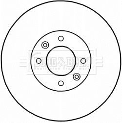 Brake Disc (BBD5234)