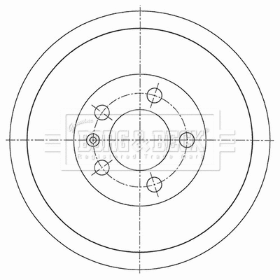 Brake Drum (BBR7278)