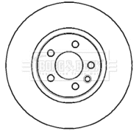 Brake Disc (BBD5121)