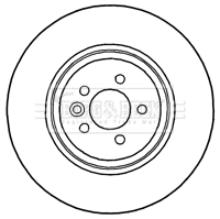Brake Disc (BBD4696)