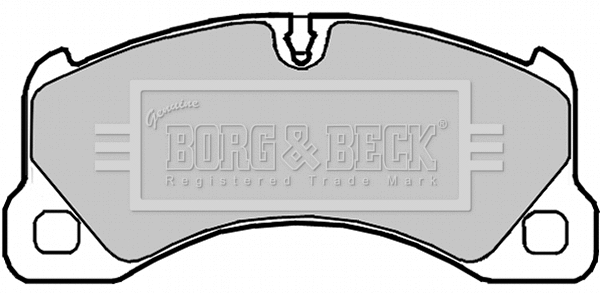 Brake Pad Set, disc brake (BBP2101)