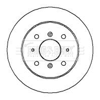 Brake Disc (BBD4892)
