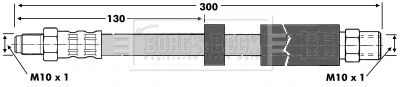 Brake Hose (BBH6764)