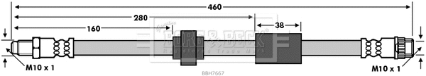 Brake Hose (BBH7667)