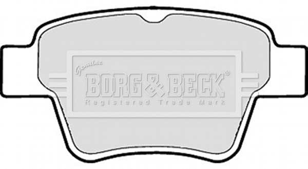 Brake Pad Set, disc brake (BBP1920)