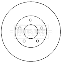 Brake Disc (BBD4821)