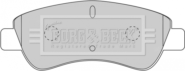 Brake Pad Set, disc brake (BBP1703)