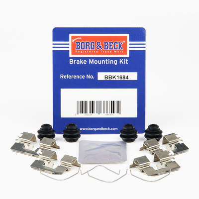 Accessory Kit, disc brake pad (BBK1684)