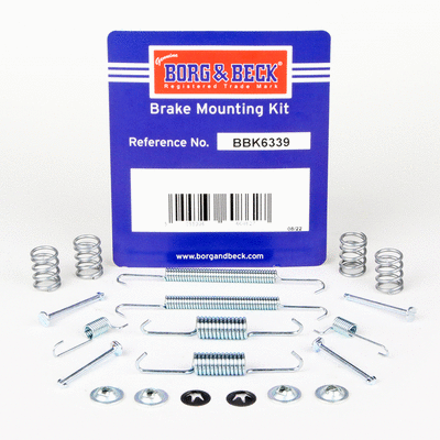 Accessory Kit, parking brake shoes (BBK6339)