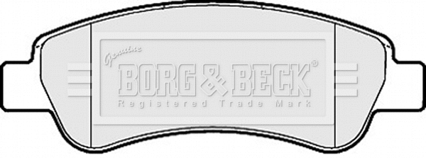 Brake Pad Set, disc brake (BBP2035)
