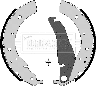 Brake Shoe Set (BBS6068)