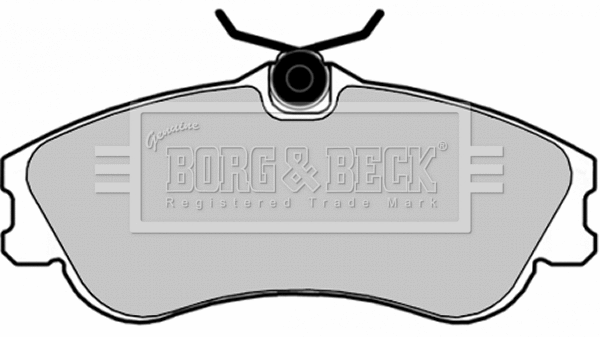 Brake Pad Set, disc brake (BBP1725)