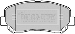 Brake Pad Set, disc brake (BBP2355)