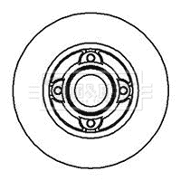 Brake Disc (BBD5934S)