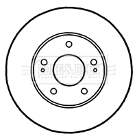 Brake Disc (BBD4808)