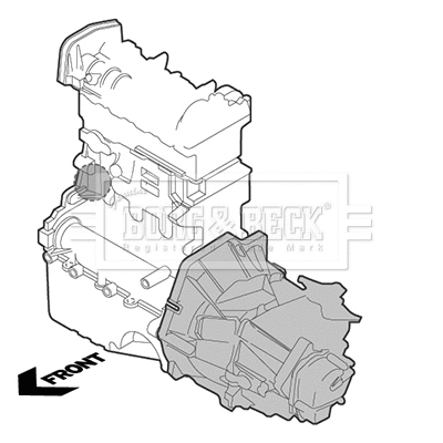 Mounting, engine