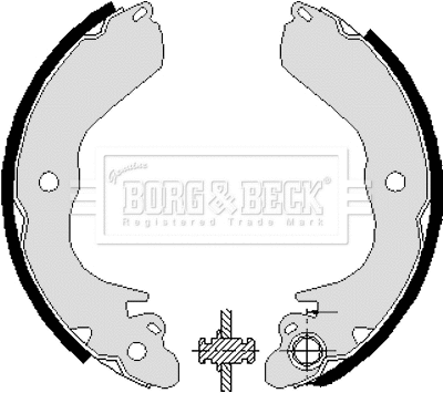 Brake Shoe Set (BBS6228)