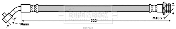 Brake Hose (BBH7833)