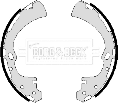 Brake Shoe Set (BBS6019)