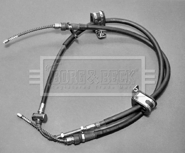 Cable Pull, parking brake (BKB1586)