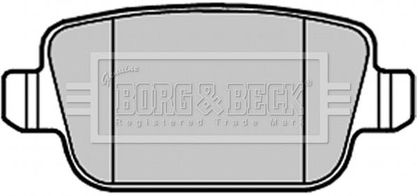 Brake Pad Set, disc brake (BBP2122)