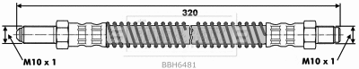 Brake Hose (BBH6481)