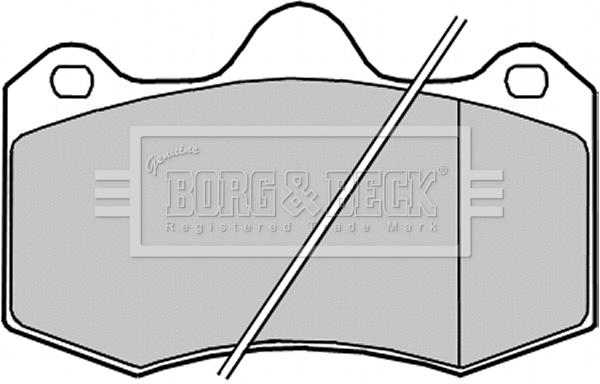 Brake Pad Set, disc brake (BBP2259)