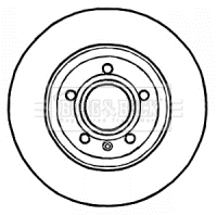 Brake Disc (BBD4545)