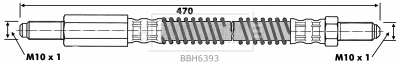 Brake Hose (BBH6393)