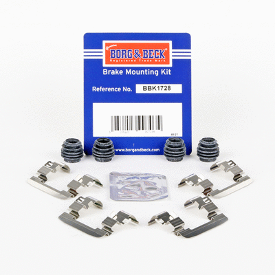 Accessory Kit, disc brake pad (BBK1728)