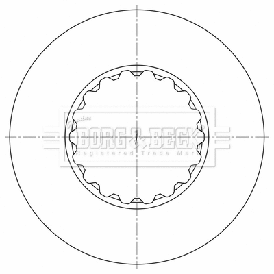 Brake Disc (BBD32658)
