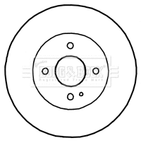 Brake Disc (BBD4650)