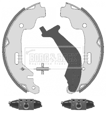 Brake Shoe Set (BBS1120K)
