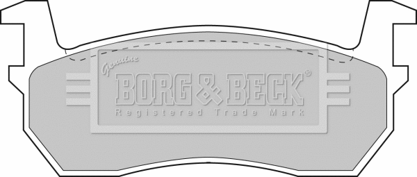 Brake Pad Set, disc brake (BBP1309)