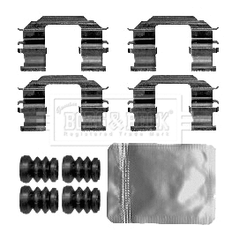 Accessory Kit, disc brake pad (BBK1466)