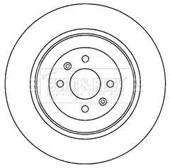 Brake Disc (BBD4695)
