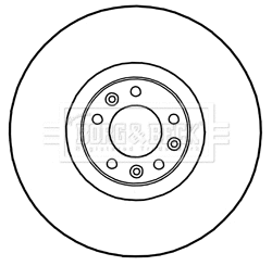 Brake Disc (BBD6043S)