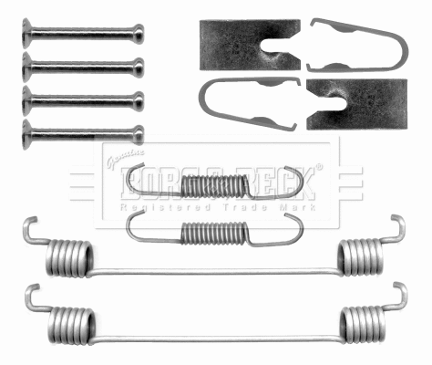 Accessory Kit, brake shoes