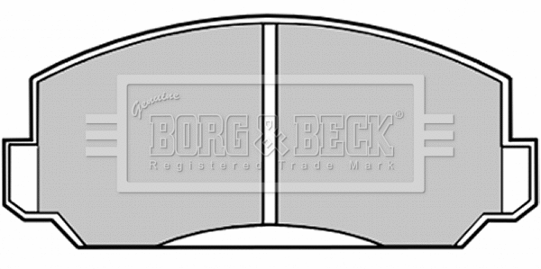 Brake Pad Set, disc brake (BBP1009)