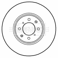Brake Disc (BBD4564)