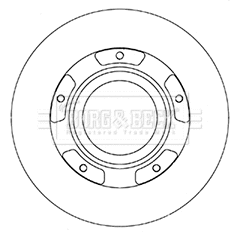 Brake Disc (BBD6067S)