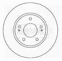 Brake Disc (BBD4622)