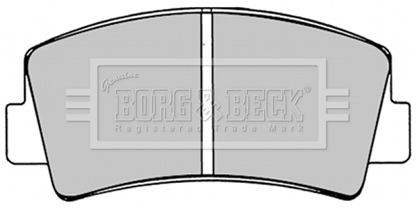 Brake Pad Set, disc brake (BBP1221)
